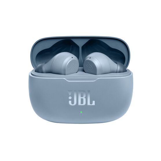 JBL Wave 200TWS - Blue - True Wireless Earbuds - Detailshot 7